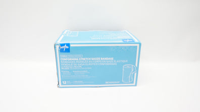 Medline NON25497 Conforming Stretch Gauze Bandage 3inch x 75inch - Box of 12